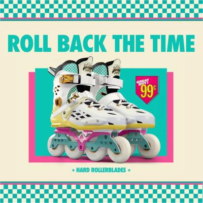 No duh these are fly af. Set your reminder for our 90stalgia limited-edition rollerblades available August 30th.  Only 99c, first come, first served, one per household, while quantities last!  Visit the link in our bio